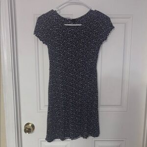 Art Class Black and White Dress